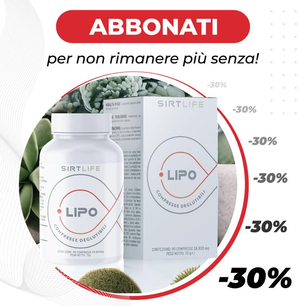 Nuovo SIRTLIFE LIPO - Abbonamento