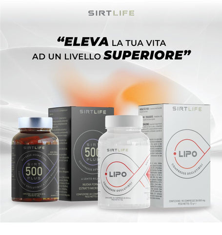 Migliora Il Tuo Benessere Psicofisico Bundle Lipo + Sirt500 Plus